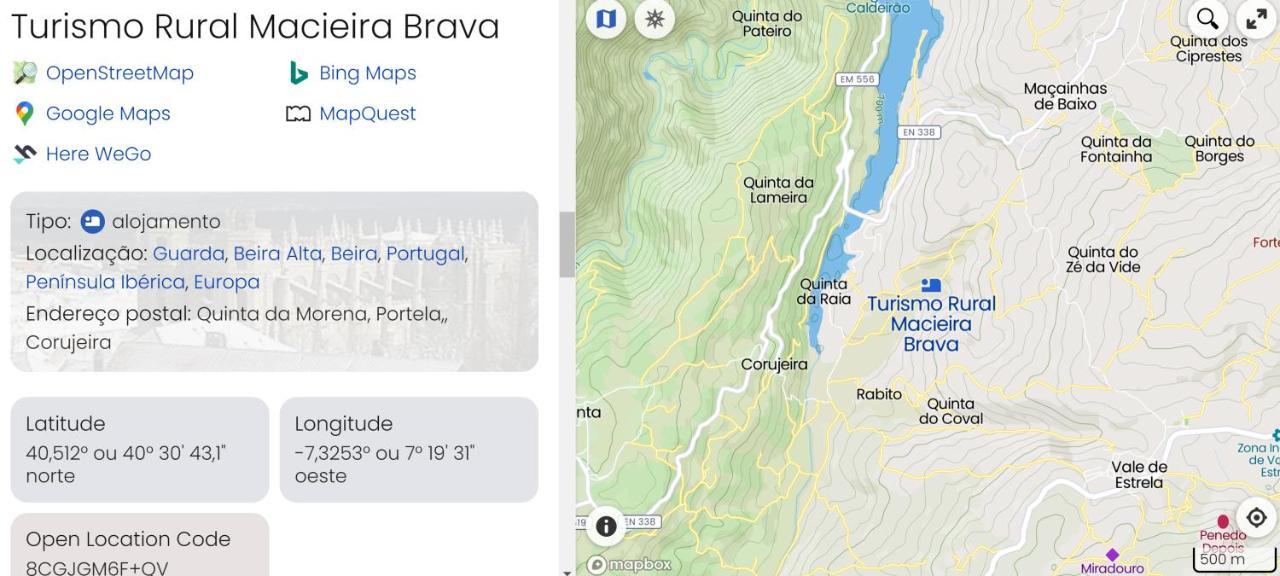 Turismo Rural Macieira Brava กัวร์ดา ภายนอก รูปภาพ